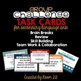 Group Challenge Task Cards