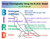 Group Choreography Using the BIRD Model