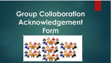 Group Collaboration Acknowledgement Form (Forever Free Product)