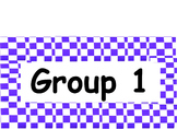 Group Labels