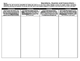 Group Literacy Graphic Organizer - Any text / Any Course