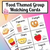 Group Matching Cards, Food Themed, 30 Cards, 5 Groups, Gro