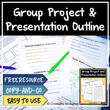 Preview of Group Presentation Outline | End-of-Unit Project | Group Work