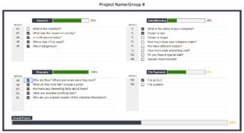 Preview of Group Project Participation Tracker