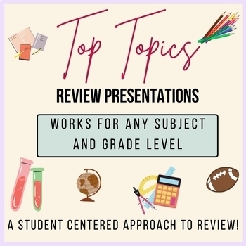 Preview of Group Review Presentation-End of Semester Project/State Testing Review