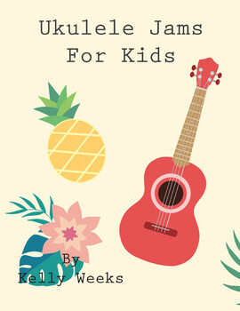 Preview of Group Ukulele Class -  Songs, Chords, and Melodies - Student Book