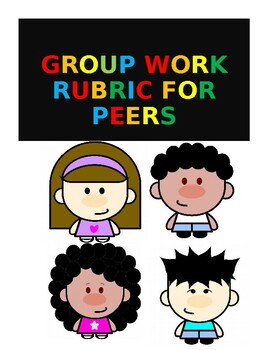 Preview of Group Work Peer Review Rubric