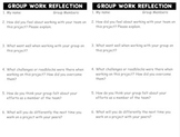 Group Work Reflection Sheet