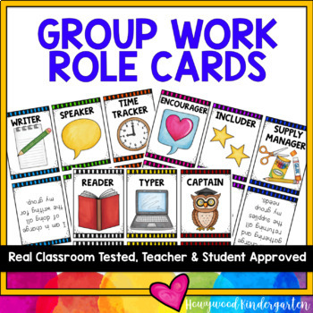 Preview of Group Work Role Cards . Make Cooperative Learning More Productive