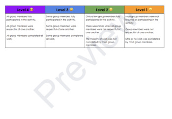 Preview of Group Work Rubric- Individual & Poster/Bulletin Board Size 