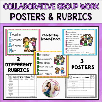 Preview of Group Work Rubrics & Posters