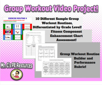 Preview of Group Workout Routine Project!