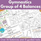 Gymnastics Group of 4 Balances
