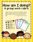 How am I doing?: Group work rubric