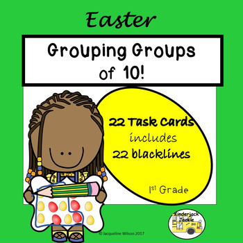 Preview of Grouping Groups of 10 - Easter