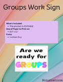 Groups Poster