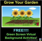 Grow Your Garden: FREE Green Screen Virtual Background Activity