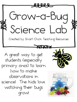 Preview of Grow a Bug Science Lab ~  Learning How to Make Observations