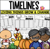 Timelines Grow & Change Animals Living Things Kindergarten