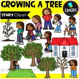 Growing A Tree - Short Story Clip Art Set {Educlips Clipart}