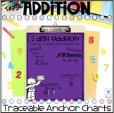 Growing Addition Skills Traceable Math Anchor Charts