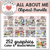 All About Me Clipart Bundle by Clipart That Cares