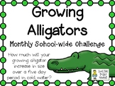 Growing Alligators ~ Monthly School-wide Science Challenge ~ STEM