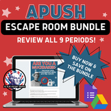 Full Year - APUSH Review Digital Escape Room - AP US Histo