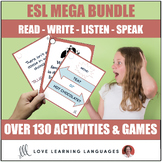 ESL ELL Activities:  Speaking, Listening, Writing Games Bundle