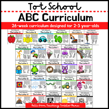 Preview of Bundle: Alphabet Curriculum for 2-3 Year-Olds (Letter A-Z)