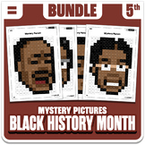 Growing Bundle - Black History Month Math Mystery Pictures