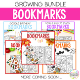 Bookmarks | Bookmarks to Color | Coloring Bookmarks | Grow
