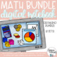 DIGITAL Math Interactive Notebooks for Distance Learning Bundle!!
