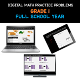 COMPLETE Distance Learning | FULL YEAR Grade 1 Math Practi
