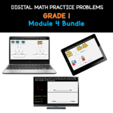 Distance Learning Bundle | Grade 1 Math Practice: Module 4