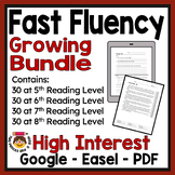 Growing Bundle: Fast Fluency w/Tracking - High Interest Re