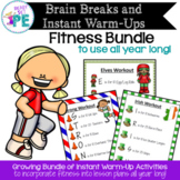 Fitness Brain Breaks and Instant Warm-Ups Bundle