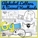 Back to School Letters of the Alphabet Animal Headbands Cr