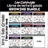 Growing Bundle: Spanish Guided Reading Books for 1st & 2nd