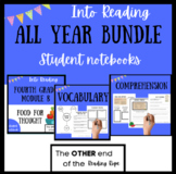 Growing Bundle - Student Notebooks for 4th Grade Into Reading