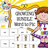 Word to Picture Matching Activities Bundle for Special Education