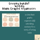Growing Bundle: Special Education Writing Graphic Organizers