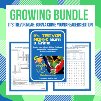 Preview of Bundle for It's Trevor Noah Born a Crime Young Readers Edition