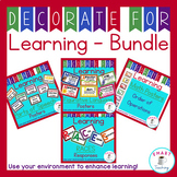 Growing Bundle of Colorful Decorate for Learning Posters