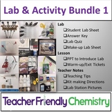 Chemistry Lab Bundle 1: 31 Labs, 17 Inquiry, Quiz, Key, PP