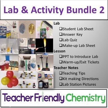 Preview of Chemistry Lab Bundle 2:  34 Labs, 27 Inquiry, Quiz, Key, PPT, PDF/Word