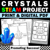 STEAM STEM Challenge Activities Growing Crystals Science P