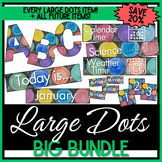 Growing Decor BIG BUNDLE - Large Dots Watercolor - 20% OFF