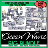 Growing Decor BIG BUNDLE - Ocean Waves Watercolor - 20% OFF