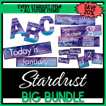 Preview of Growing Decor BIG BUNDLE - Stardust Watercolor - 20% OFF